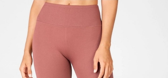 NWT CUTE FABLETICS LACE UP LEGGING - Picture 4 of 8